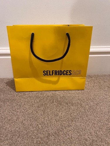 Selfridges carrier bag - , rope