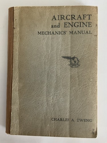 Vintage aircraft and engine - aircraft,
