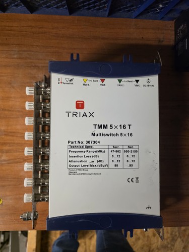 Triax tmm 16t multiswitch - tmm, x