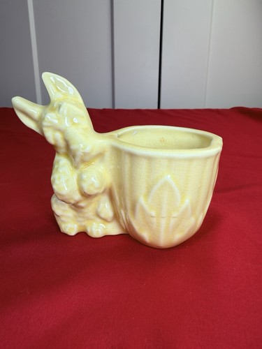 Vtg mccoy pottery yellow - mccoy, bunny