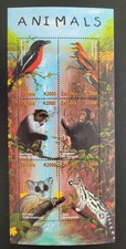 Zambia 2001 / Nature - Animals / 6v ms