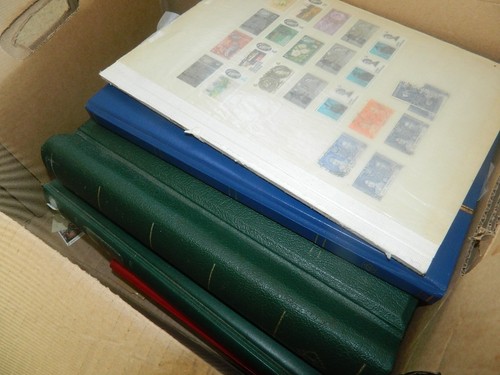 Stamps large lot albums - gb,