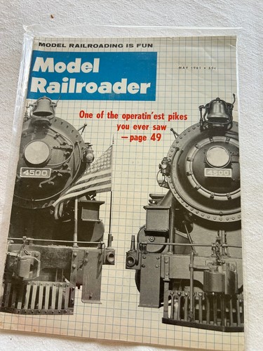 Model railroader magazine may - magazine,