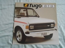 Yugo range brochure undated UK