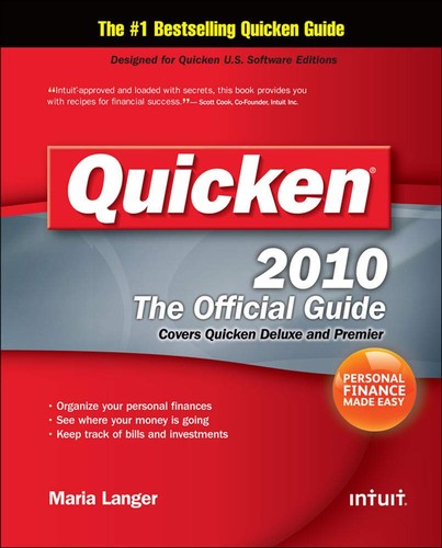 Quicken 2010 the official - quicken,