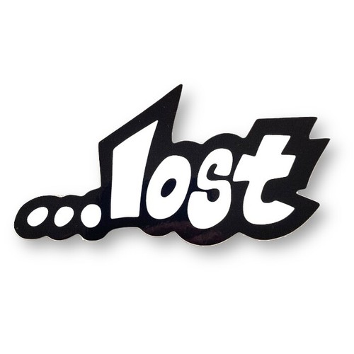 Lost surfboards sticker 3 - lost,