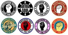 Northern Soul Vinyl Stickers