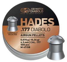 JSB Hades .177 Air Pellets Full Tins of 500 or Sample Packs Fast UK Dispatch