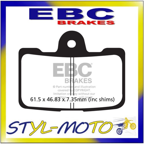 Fa454 4hh brake pads - fa454/4hh,