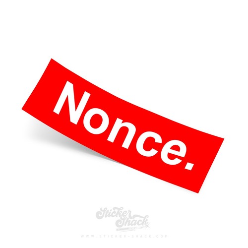 Nonce slap sticker jdm - sticker, jap