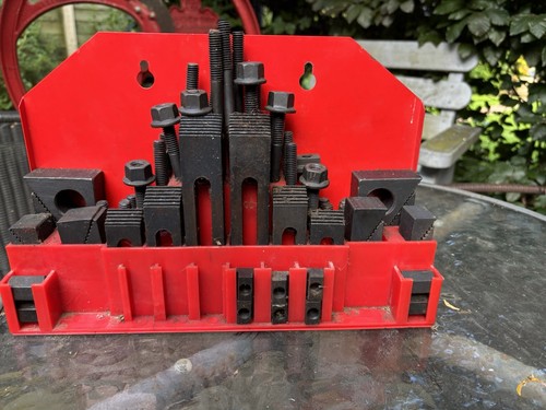 Used mill slot clamping - t,