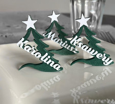 Christmas Tree Place Cards 6