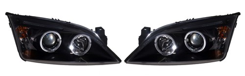 Black angel eye headlights - angel, to