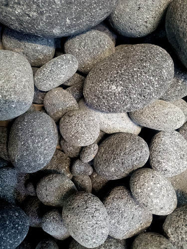Lava cobble rock ohko scaping - lava,