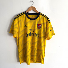 ADIDAS Arsenal 2019/20 Away Shirt Top Yellow Mens XL Climalite Football
