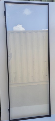 Single door aluminium - door,