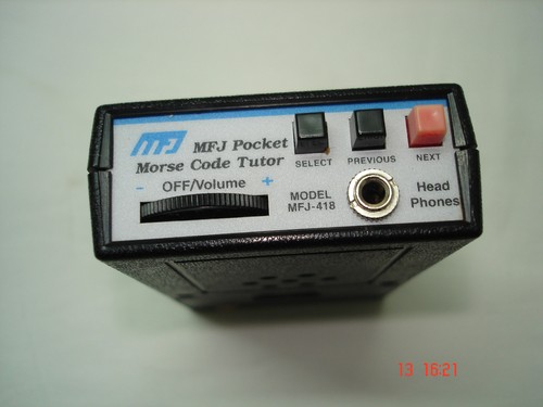 Mfj pocket morse code tutor - pocket,