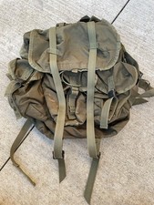 Vintage Army Canvas Mountain Rucksack Green Military Pack M43 NL
