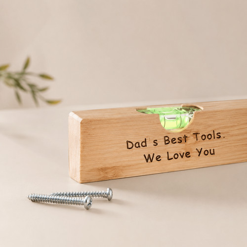 Personalised wooden spirit - wooden,