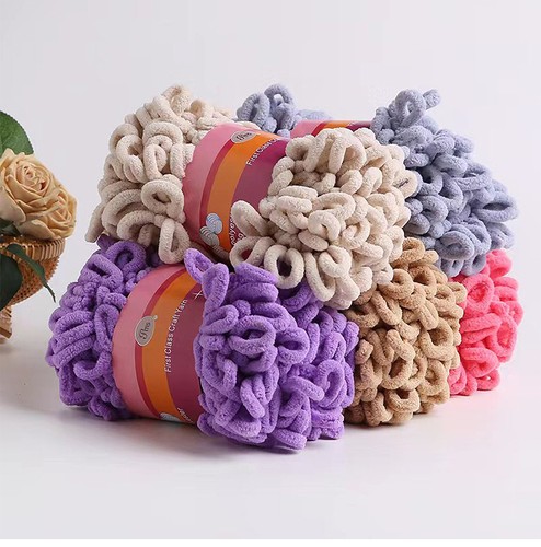 100g chunky loop yarn - 100g, plush