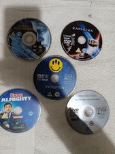 selection of 5 x dvds disc