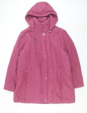 Damart Women's Pink Hooded