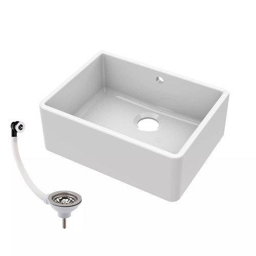 Single bowl fireclay butler - single,