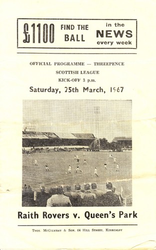 Raith rovers queens park - raith, v