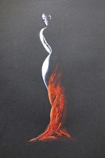 Original Fine Art Pastel