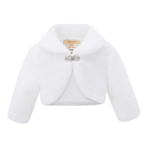 Girls bolero bridesmaid tippet - girls,