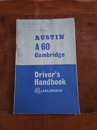 Austin a60 cambridge drivers - a60,