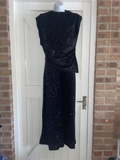 Black Sequin 2 Piece Outfit