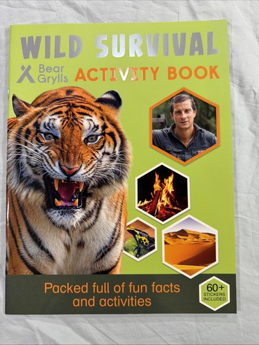 Wild survival activity book - activity,