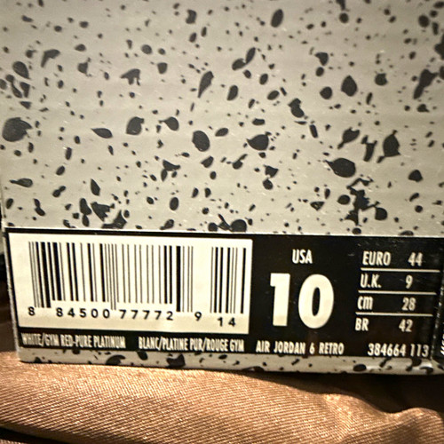 Jordan air retro - jordan, 6