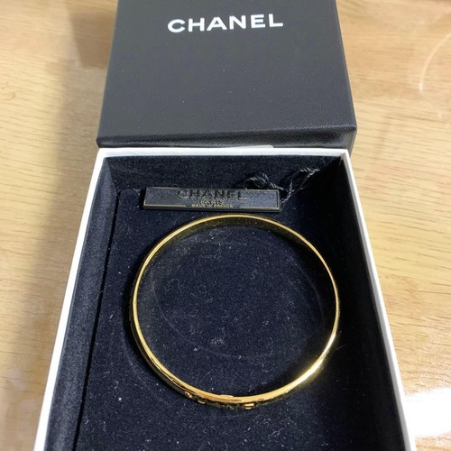 Chanel gold bangle metal - chanel,