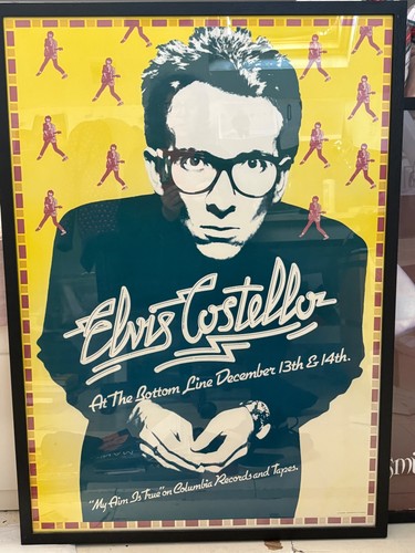 Original framed elvis - original,