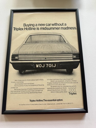 Framed vintage 1971 - framed, ford