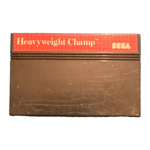 Heavyweight champ sega master - sega,