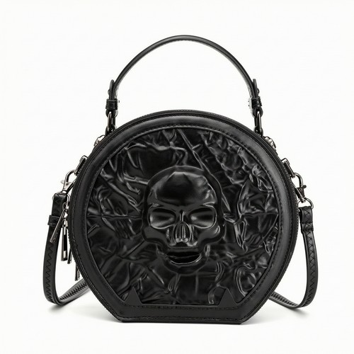 Skull crossbody bag with - skull,
