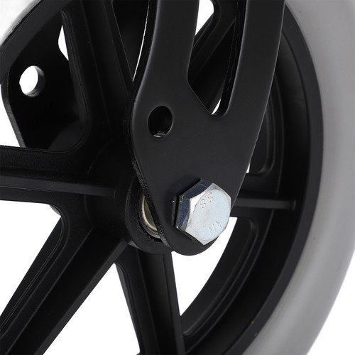Wheelchair front caster - front, strong