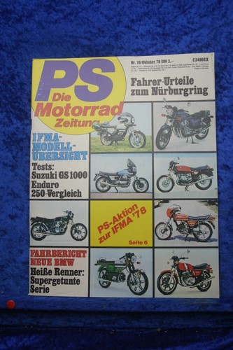 Motorcycle newspaper 78 - motorcycle, 10/78