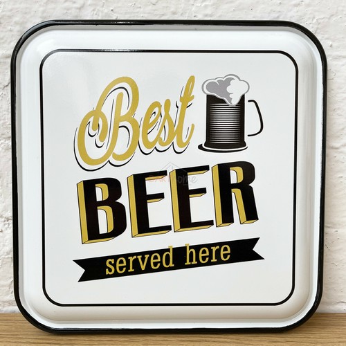 Best beer served here - beer, metal