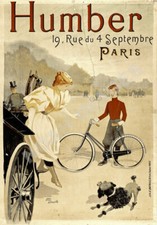 Humber paris vintage bicycle - paris,