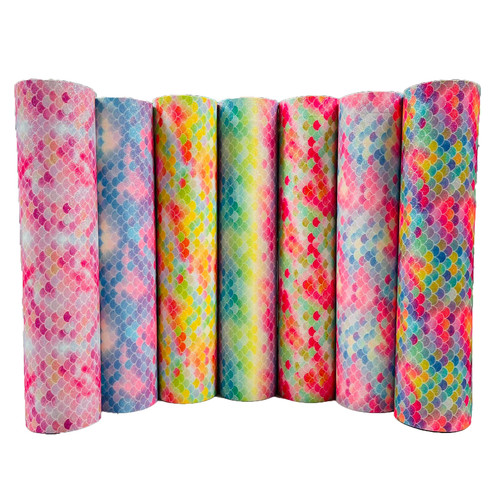 Rainbow mermaid scales glitter - rainbow,