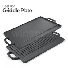 45cm Cast Iron Griddle Plate
