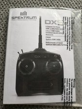 Spektrum dx5e instruction