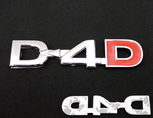 D4d for toyota - for, badge