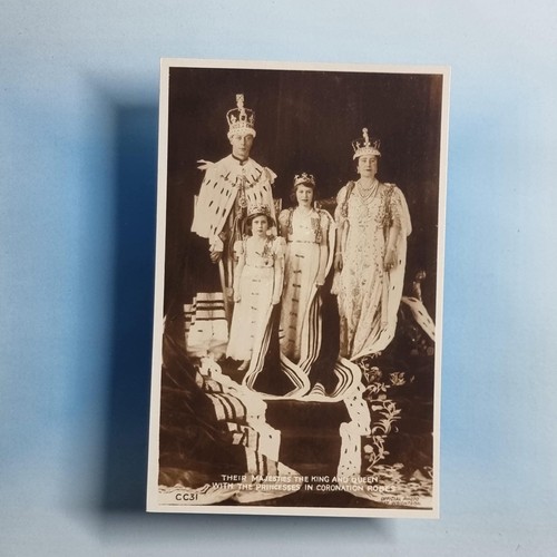 Royalty postcard c1937 real - uk,