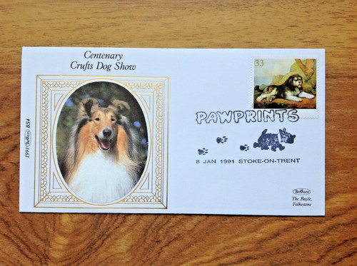 Collie crufts dog show 1991 - collie,