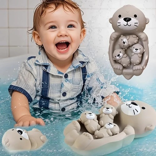 Baby bath toy set rubber - bath,